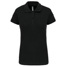 Polo manga corta mujer Negro XS