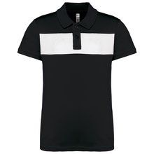 Polo de manga corta para niños Negro 4/6 ans