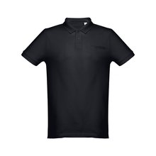 Polo Manga Corta Unisex Algodón Negro L