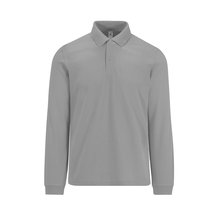 Polo manga larga hombre atemporal Gris S