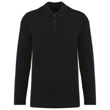 Polo manga larga hombre Black S