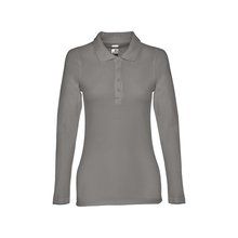 Polo Manga Larga Mujer Colores Gris XL