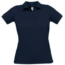 Polo mujer 100% algodón Azul L