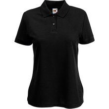 Polo mujer piqué Black XS