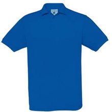 Polo niños 100% algodón Azul 7/8 ans