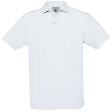 Polo niños 100% algodón Blanco 7/8 ans