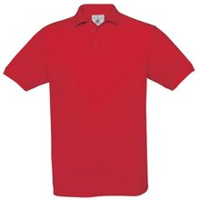 Polo niños 100% algodón Rojo 5/6 ans