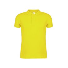 Polo Piqué Adulto 180g/m2 Amarillo S