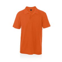 Polo Piqué Algodón 100% Naranja L