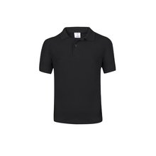 Polo Piqué Niño 180g/m2 Negro XS