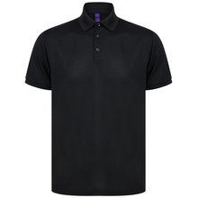 Polo de Poliéster reciclado para hombre Black XS