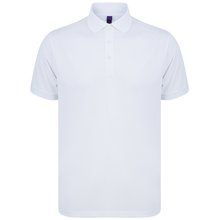 Polo de Poliéster reciclado para hombre Blanco 4XL