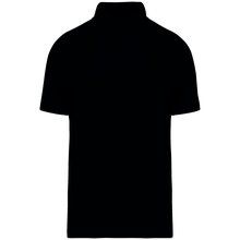 Polo de punto gofrado hombre Negro S