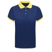 Polo técnico bicolor transpirable Ama XS