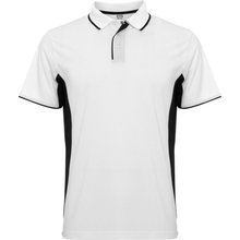 Polo técnico para deporte BLANCO/NEGRO 3XL