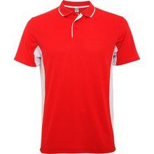 Polo técnico para deporte ROJO/BLANCO 2XL