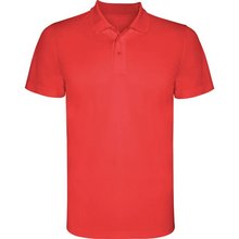 Polo Técnico Manga Corta Rojo 16