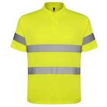 Polo Técnico Reflectante Anti Enganches Amarillo Fluor 4XL