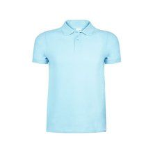 Polo unisex algodón orgánico 180gr Azulp M