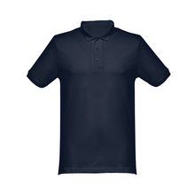 Polo Unisex Manga Corta Azul Marino S