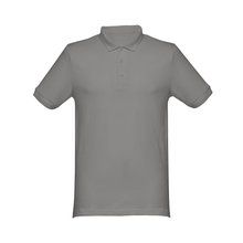 Polo Unisex Manga Corta Gris XXL