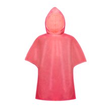 Poncho Adulto Termosellado HDPE Rojo