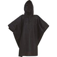 Poncho con capucha para la lluvia Negro Child