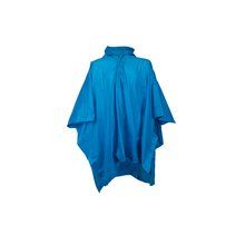 Poncho plegable impermeable para niños Azul