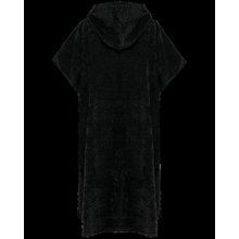 Poncho toalla con capucha unisex Black S/M