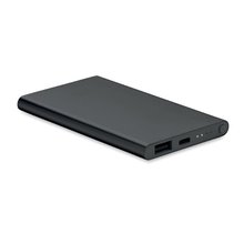 Power Bank Aluminio 4000mAh Negro