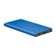 Powerbank aluminio micro USB de 8000 mAh Azul Royal