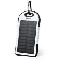 Powerbank carga solar y resistente al agua de 4000 mAh Blanco