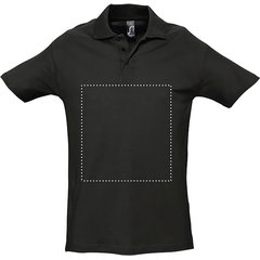 Polo Hombre 210g Algodón | Frontal