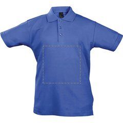 Polo Niño Piqué Peinado 170g | Frontal