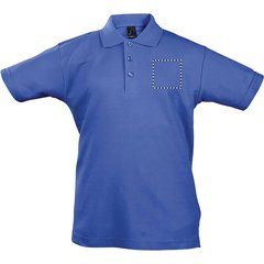 Polo Niño Piqué Peinado 170g | Pecho