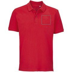 Polo Unisex de Algodón Orgánico | Pecho