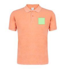 Polo Unisex de Algodón Peinado con Efecto | Area 1 | 80 x 80