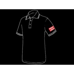 Polo con Vivo España Hombre | Manga derecha 1 color negro | 80 x 50