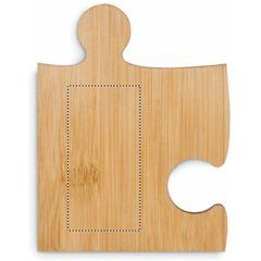 Posavasos Puzle 4 Piezas Bambú | PUZZLE 1