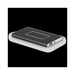 Power Bank 4000mAh Aluminio 5V/1A | Delantera | 50 x 25