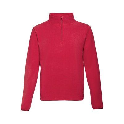 Polar unisex con cremallera Rojo XXL