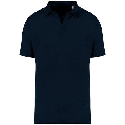 Polo 100% lino hombre Navy Blue XL