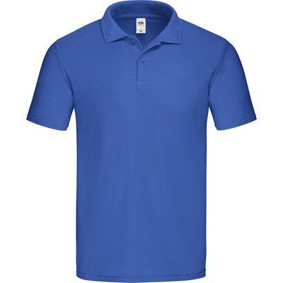 Polo Adulto 100% Algodón Azul XXL