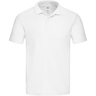 Polo Adulto Blanco 100% Algodón Bla S