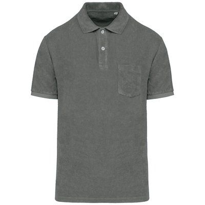 Polo ajustado eco hombre Iron Grey L