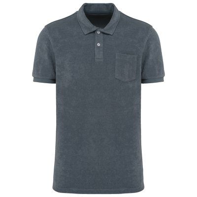 Polo ajustado eco hombre Mineral Grey 3XL