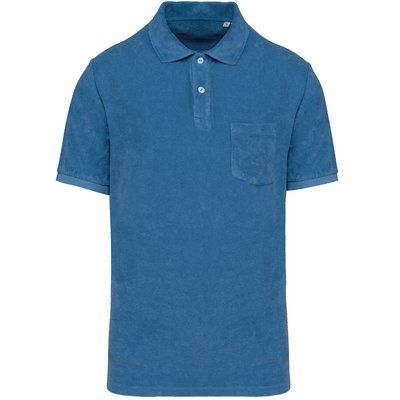 Polo ajustado eco hombre Riviera Blue XS