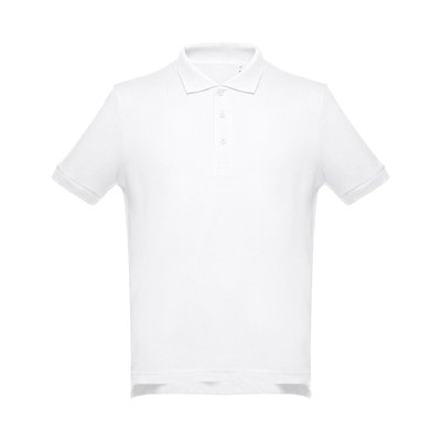 Polo Algodón Hombre Regular Fit Blanco L