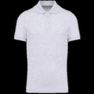 Polo de algodón manga corta para hombre Ash Heather S