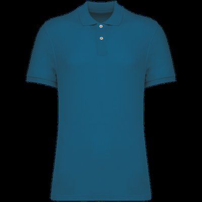 Polo algodón orgánico para hombre Blue Sapphire XXL